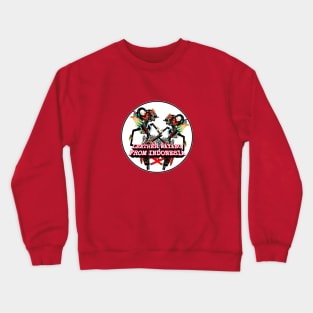 Leather Wayang From Indonesia Crewneck Sweatshirt